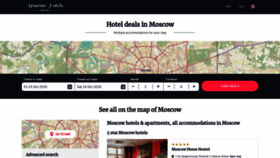 What Best-moscow-hotels.com website looked like in 2020 (3 years ago)
