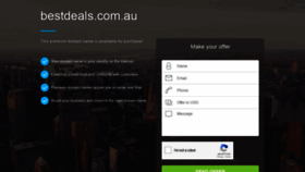 What Bestdeals.com.au website looked like in 2020 (3 years ago)