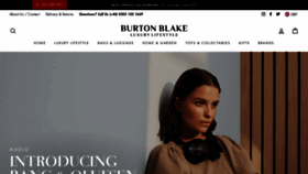 What Burtonblake.co.uk website looked like in 2020 (3 years ago)