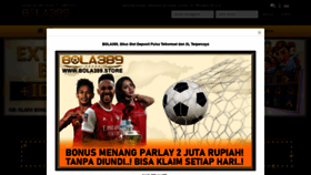 What Bola389.store website looked like in 2020 (3 years ago)