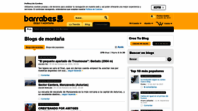 What Blogs.barrabes.com website looked like in 2020 (3 years ago)