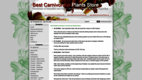 What Bestcarnivorousplants.net website looked like in 2020 (3 years ago)