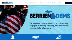 What Bcdemocrats.org website looked like in 2020 (3 years ago)