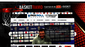 What Baskettiamo.com website looked like in 2020 (3 years ago)