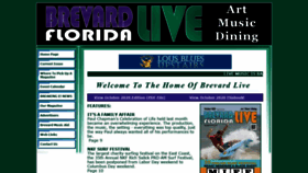 What Brevardlive.com website looked like in 2020 (3 years ago)