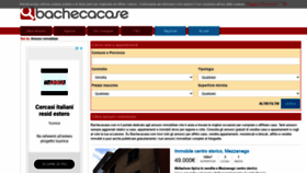 What Bachecacase.it website looked like in 2020 (3 years ago)
