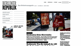 What B-republik.de website looked like in 2020 (3 years ago)