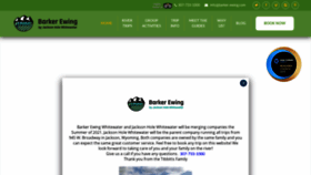 What Barker-ewing.com website looked like in 2020 (3 years ago)