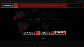 What Bipress.com.ar website looked like in 2020 (3 years ago)