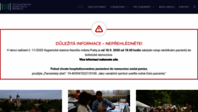 What Bohnice.cz website looked like in 2020 (5 years ago)