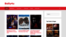What Bolly4u.ninja website looked like in 2020 (3 years ago)