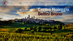 What Bellinibruno.com website looked like in 2020 (3 years ago)