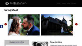 What Bartografia.pl website looked like in 2020 (3 years ago)