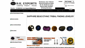What Bkexports.in website looked like in 2020 (3 years ago)