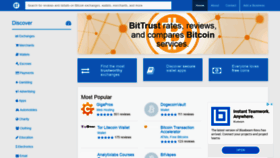 What Bittrust.org website looked like in 2020 (3 years ago)