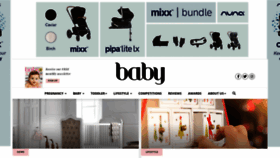 What Baby-magazine.co.uk website looked like in 2020 (3 years ago)