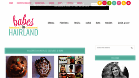 What Babesinhairland.com website looked like in 2020 (3 years ago)