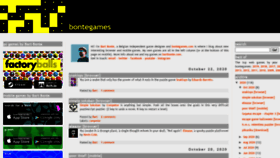 What Bontegames.com website looked like in 2020 (3 years ago)