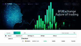 What Bfxexchange.com website looked like in 2020 (3 years ago)
