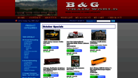 What Bgtrainworld.com website looked like in 2020 (3 years ago)