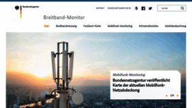 What Breitband-monitor.de website looked like in 2020 (3 years ago)