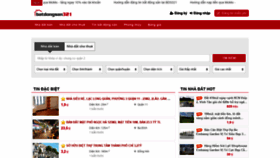 What Batdongsan321.com website looked like in 2020 (3 years ago)