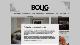 What Boligmagasinet.dk website looked like in 2020 (3 years ago)