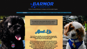 What Barmorkennels.com website looked like in 2020 (3 years ago)