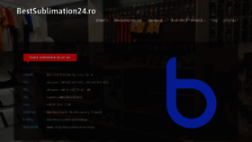 What Bestsublimation24.ro website looked like in 2020 (5 years ago)