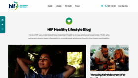 What Blog.hif.com.au website looked like in 2020 (3 years ago)