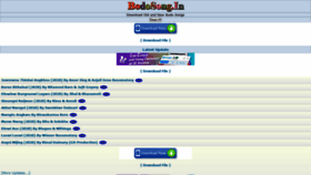 What Bodosong.in website looked like in 2020 (3 years ago)