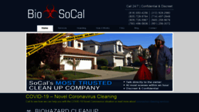 What Biosocal.com website looked like in 2020 (3 years ago)