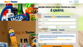 What Bigtester.com.br website looked like in 2020 (3 years ago)
