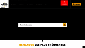 What Bourgognefranchecomte.fr website looked like in 2020 (3 years ago)