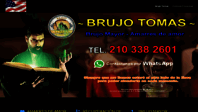 What Brujotomasamarresamor.com website looked like in 2020 (3 years ago)