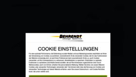 What Behrendt-24.de website looked like in 2020 (3 years ago)