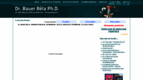 What Bauerbela.ro website looked like in 2020 (3 years ago)
