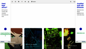 What Ben10club.org website looked like in 2020 (3 years ago)