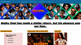 What Bollywood.com website looked like in 2020 (3 years ago)