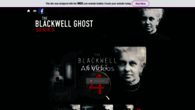 What Blackwellghost.com website looked like in 2020 (3 years ago)