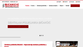 What Bicakcic.com website looked like in 2020 (3 years ago)