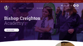 What Bishopcreightonacademy.org website looked like in 2020 (3 years ago)