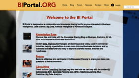 What Biportal.org website looked like in 2020 (3 years ago)