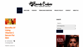 What Biondicouture.com website looked like in 2020 (3 years ago)