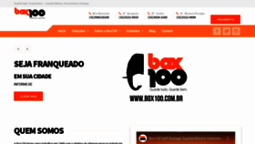 What Box100.com.br website looked like in 2020 (3 years ago)