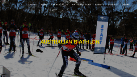 What Biathlon.asn.au website looked like in 2020 (3 years ago)
