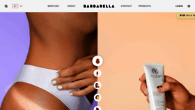 What Barbarellaspa.com website looked like in 2020 (3 years ago)