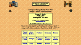 What Baxleystamps.com website looked like in 2020 (3 years ago)