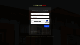 What Biodata.undana.ac.id website looked like in 2020 (3 years ago)