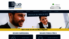 What Blueseguros.com.br website looked like in 2020 (3 years ago)